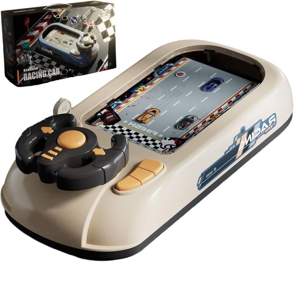 Driving Simulator with Sound Car Racing Adventure Toy Driving Games for Boys 4-6