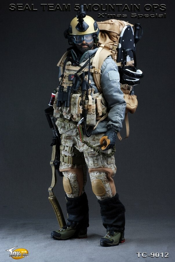 RARE 1/6 TOY CITY Navy Seal Team 5 Mountain Ops Figure RARE 1/6 TOY CITY Navy Seal Team 5 Mountain Ops Figure