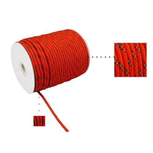 2 Rolls à prix réduit Reflektierendes Windseil Schnur Aus Nylonmaterial Zeltabspannleine