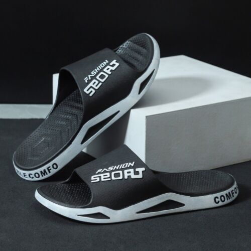 Anti-slip Sport Slippers Soft Sole Casual Sandals for Home Indoor - Picture 11 of 15