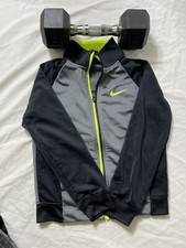 KIDS NIKE JACKET BLACK GRAY SIZE 6 5-6 YEARS 172