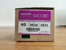 10 x 1000m/65.50 eur (1000m/6.5 eur) Amann Isacord 2922 - Col. 5510
