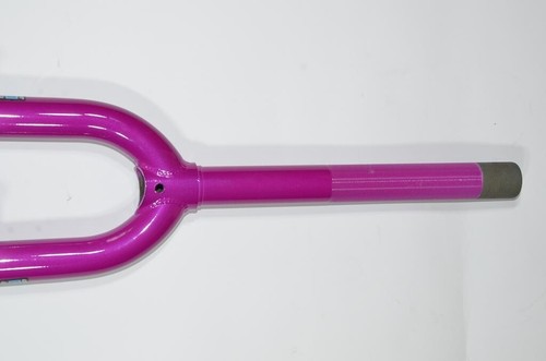 Front Bike Fork GIANT Vintage retro 26in, 1 1/8 threaded pipe 26" pink pearl - Picture 3 of 8