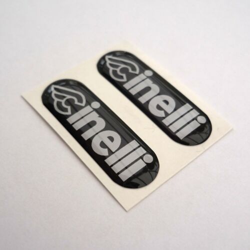 Insignias de manillar Cinelli Touch de reemplazo vintage x 2, renovación o falta - Imagen 2 de 7