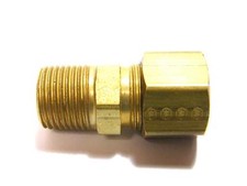 CA360 Brass EATON Weatherhead 63X5 Male Ball Check Connector 1 Tube OD 1//8 Male Pipe Size