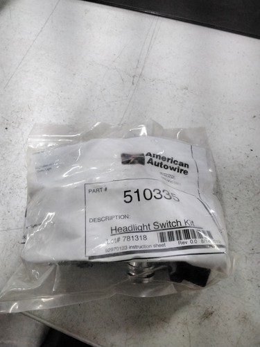 NEW American Autowire Headlight Switch Kit Part# 510335 FREE SHIPPING - Picture 1 of 3