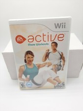 Wii Active: More Workouts Fitness Exercise Video Game (Nintendo) SEALED 