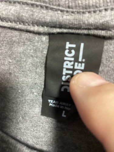 T-shirt Dr Pepper (Tramonto) grigia grande misto poliestere nuova T20 - Foto 3 di 4