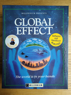 Global Effect, mit seltener EA Sports Watch, Amiga (1992), TOP