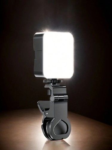 Luce di riempimento video LED clip on luce selfie ricaricabile per live streaming - Foto 16 di 19