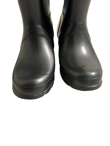 Stivali da donna originali antipioggia Hunter - grigio metallizzato taglia 6 UK 4 EU 37 - Foto 9 di 18
