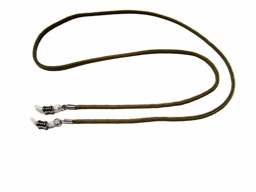 Tan Paracord Eyeglass Holder PICK SIZE & GRIPS Glasses Necklace Lanyard Cord 368 - Picture 2 of 4