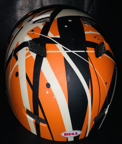 Bell Child's Injector Multisport Helmet, Matte Orange Striped Assembled In 🇺🇸 - Bild 1 von 6