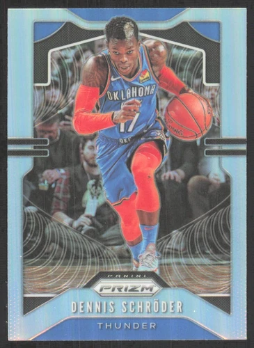 2019-20 Panini Prizm Silver Dennis Schroder Oklahoma City Thunder #186