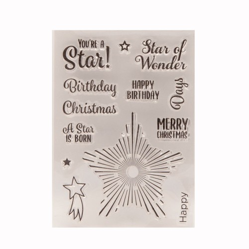 Happy Birthday Greeting Transparent Silicone Clear Stamps Scrapbook Album Word - Picture 69 of 79