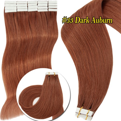 THICK Traceless Tape in 100% REMY Human Hair Extensions Skin Weft 200G 80PCS - Picture 23 of 68