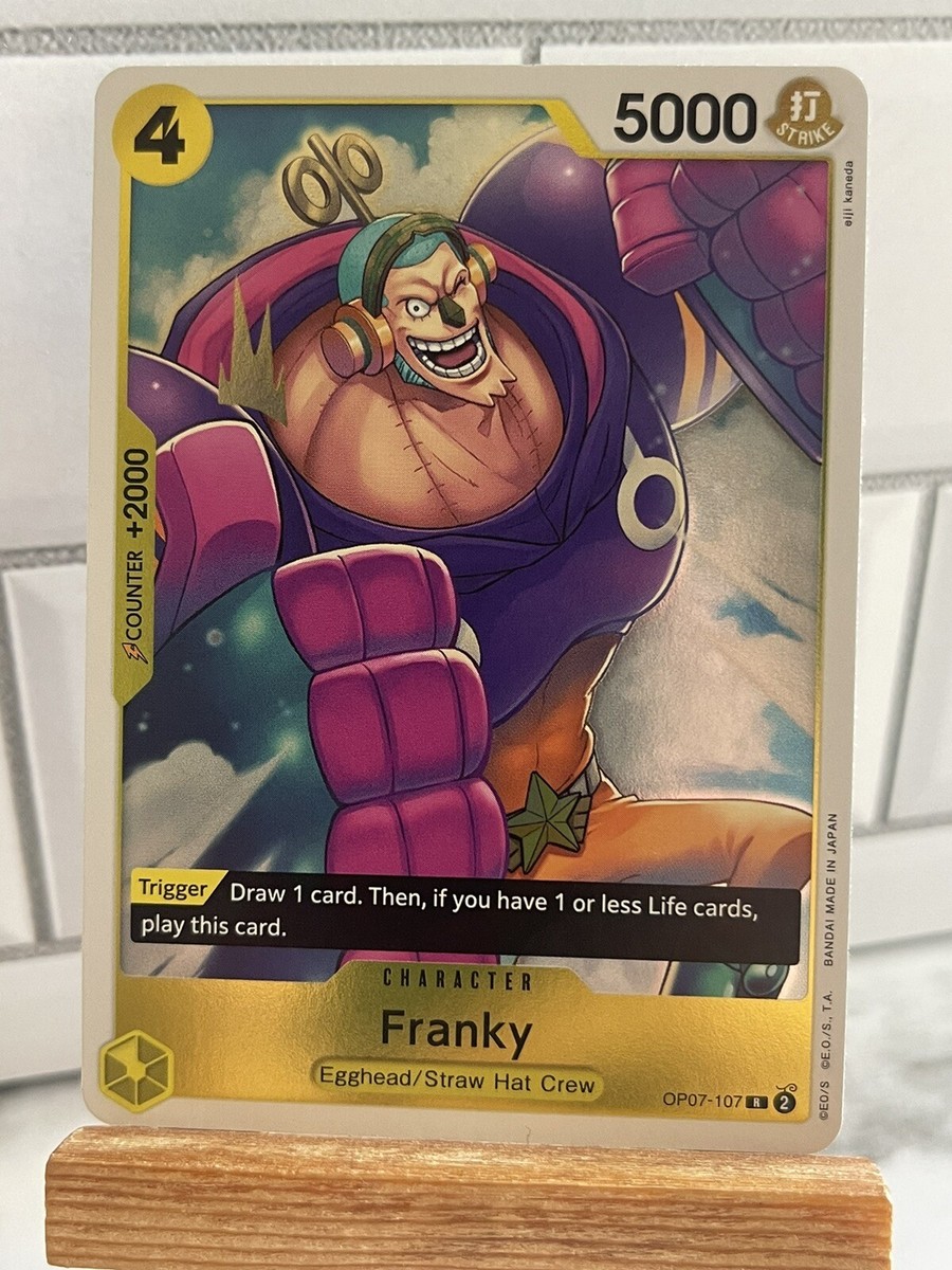 Franky | OP07-107 | (R) | One Piece TCG | English | NM | eBay Franky | OP07-107 | (R) | One Piece TCG | English | NM | eBay