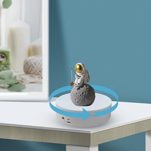 360 Degree Rotating Electric Turntable Jewelry Display Stand for Live Video - Picture 9 of 17