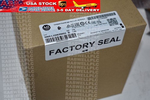 NEW AB 5069-L320ERMS2 CompactLogix 5380 Safety Controller 5069L320ERMS2