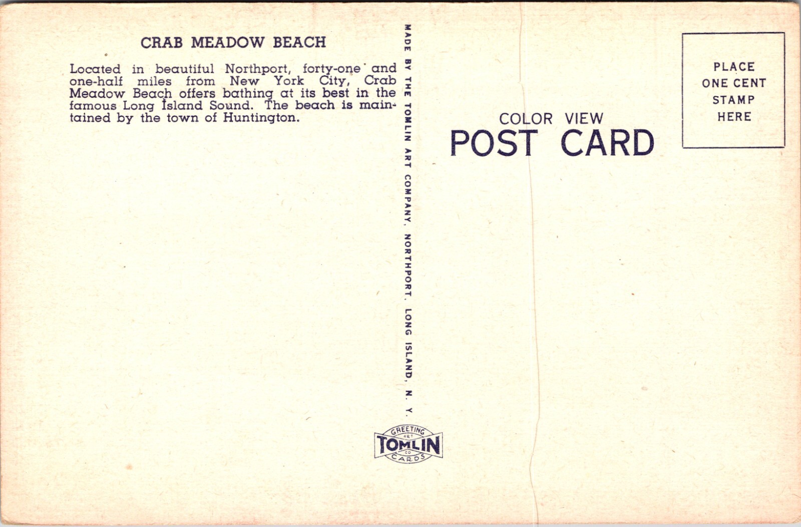 Huntington Town Beach Crab Meadow Beach Northport Long Island NY B97 eBay