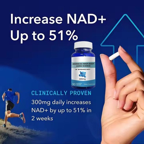 Anti- Aging CapsulesAdvanced Inner- Body AgingScience Increases NAD+ 300mg NEW - Picture 2 of 9