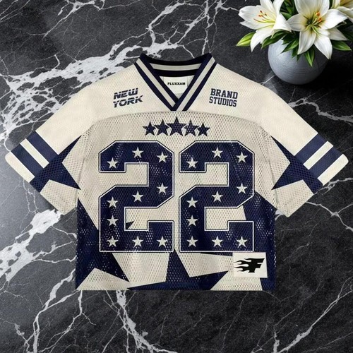 Vintage Game Day Mesh Jersey – Limited Edition Streetwear Top