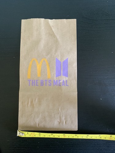 RARE Small McDonald’s BTS Limited Edition Bag PRISTINE CONDITION - Picture 2 of 5