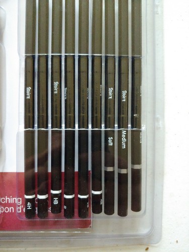19 Piece Sketching Pencil, Sharpener, Eraser and Sanding Block Set - Studio 71 - Picture 3 of 4