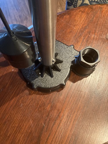 Everbilt 1/2 HP Stainless Steel and Cast Iron Pedestal Sump Pump - Picture 4 of 10