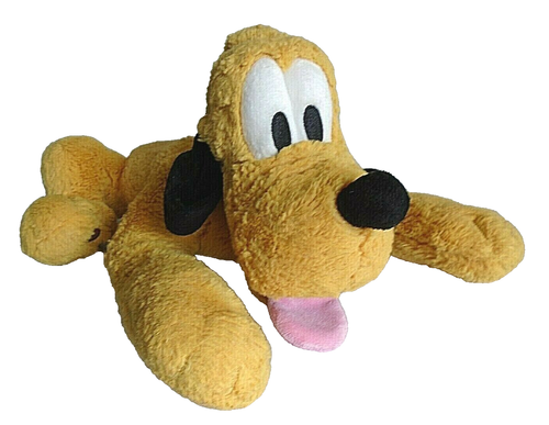 Disney Store Pluto stuffed Dog 16" Orange - Picture 2 of 8
