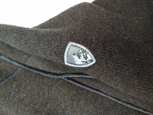 Kuhl 1/4 Zip Fleecepullover GEBRAUCHT, KUHL'S bräunlich, graue Färbung, Gr. L - Bild 4 von 12