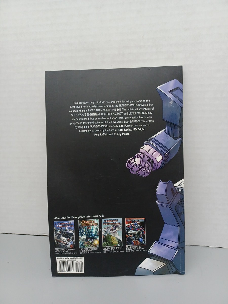 Transformers Spotlight Vol 1 by Simon Furman TPB 2007 IDW