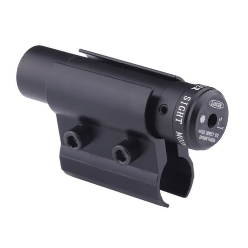 75mm Red Dot Rifle Air Gun Laser Sight Scope with Barrel Mount Hunting Airsoft - Picture 9 of 11