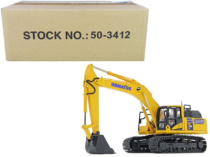 Komatsu HB365LC-3 Hybrid Excavator 1/50 Diecast Model by