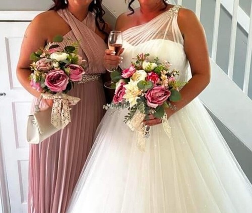 Watter Twoo Cassidy Wedding Dress Size 16 - Picture 3 of 14
