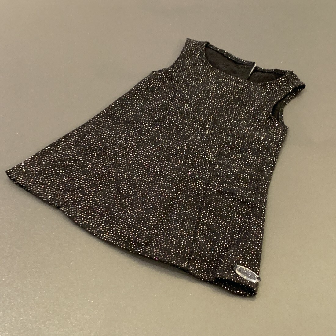 18'' American Girl Starry Night Outfit Black Glitter Dress & Holo Booot