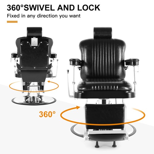 Artist Hand Heavy Duty Hydraulic Barber Chair All Purpose Recline Salon Stylist - Picture 101 of 205