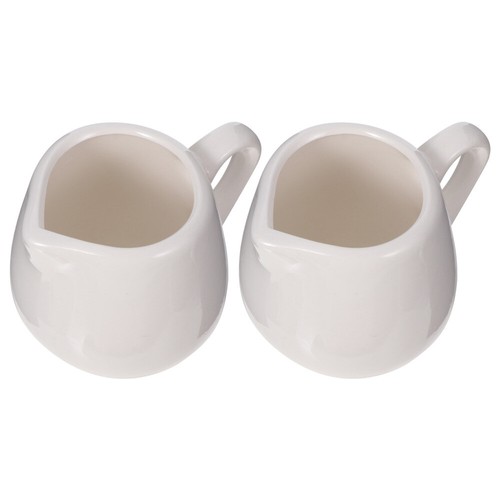 2 Pcs Gravy Sauce Boat officiel Dish Saucenlöffel Baby Keramiksauce -Krug