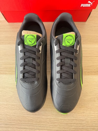 Puma MAPF1 Tune Cat Men Trainers Black Green AMG petronas Sneakers All Size BNIB - Picture 4 of 9