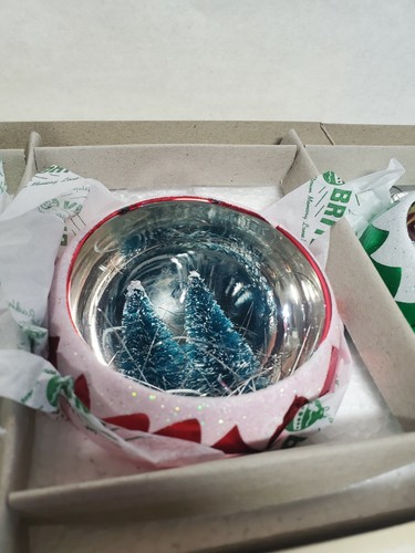 Radko Shiny Brite Glass Deer Tree Snow Scene Reflector Christmas Ornament Set  - Picture 7 of 10