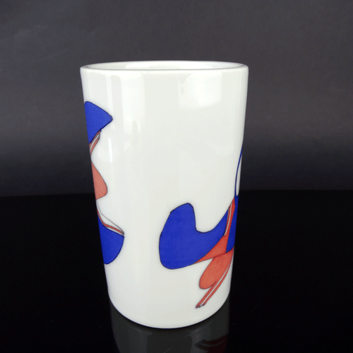 seltene STEN LYKKE MADSEN Design Vase, Bing & Grondahl B&G Porzellan, Denmark - Bild 2 von 11