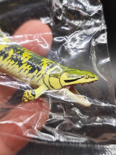 Kaiyodo Dinotales 6 Eusthenopteron pesce corazzato dinosauro figura importazione Giappone - Foto 6 di 13