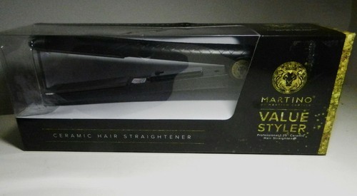 Martino Cartier Professional VALUE STYLER 1,25" piastra per capelli in ceramica - nuova con scatola - Foto 1 di 11