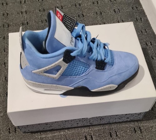 Size 6 - Jordan 4 Retro Mid University Blue - Picture 12 of 13