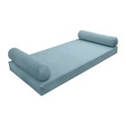 COVER ONLY Model V5 Twin-XL Velvet Knife Edge Indoor Mattress Pillow AD355