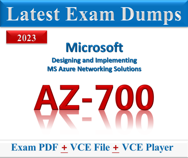 AZ-700 MS Azure Exam Dumps in PDF VCE - MAY 2023 Updated! 200 Q&A +Course Vid AZ-700 MS Azure Exam Dumps in PDF VCE - MAY 2023 Updated! 200 Q&A +Course Vid