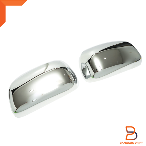 CHROME SIDE MIRROR COVER TRIM FOR TOYOTA HILUX UTE VIGO SR5 MK6 MK7 PICKUP 05-14 - Picture 6 of 9