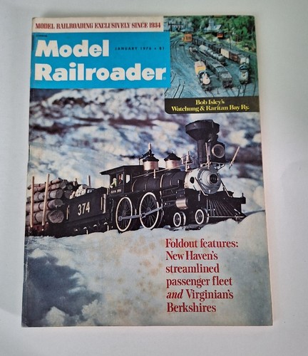 Model Railroader Magazine January 1976