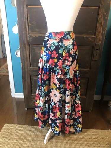 Eliza J Floral Ball Women’s Size 14 Hi-low Cocktail Party Formal Navy Blue - Picture 5 of 10