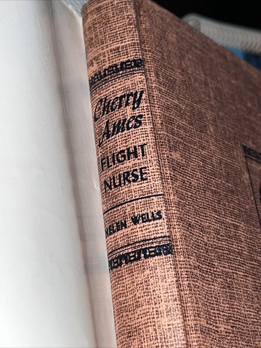 Cherry Ames Flight Nurse #5 Helen Wells 1945 Hardcover W/Dust Jacket 1st Print - Picture 7 of 12